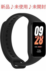 新品未使用未開封シャオミ スマートウォッチ Xiaomi Band 8 Active iPhone&Android対応 ブラック