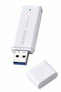  Elecom attached outside SSD 1TB portable USB 5Gbps / USB3.2(Gen2) correspondence small size cap type white ES