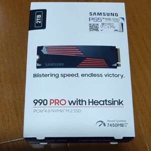 SAMSUNG 990 PRO with Heatsink 2TB 新品　 NVMe SSD