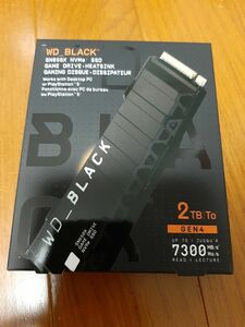 Western Digital WD BLACK　 SN850X NVMe SSD ヒートシンク搭載　2TB