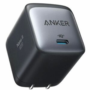 【新品】Anker Nano II 65W (PD 充電器 USB-C)ブラック