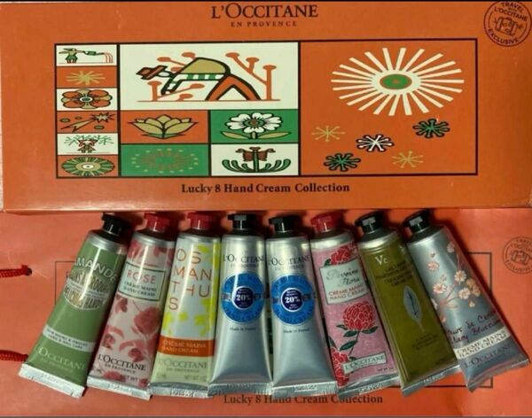 ロクシタンL'OCCITANE Provence Lucky8ハンドクリーム8本