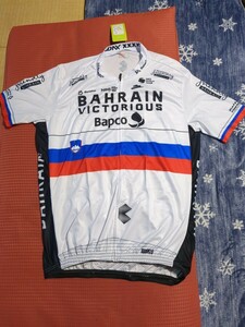 Size 4L】バーレーン・ヴィクトリアス (Bahrain Victorious) ロードバイク サイクルジャージ 半袖 新城幸也 Mavic MERIDA 自転車　RAUDAX