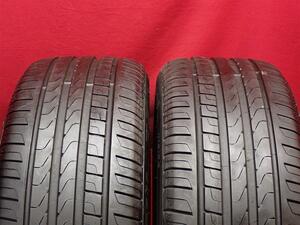 タイヤ2本組 《 ピレリ 》 チントゥラート P7 [ 225/45R19 92W ] 9分山★BMW 2シリーズ 3シリーズ i3 X1 X2 n19