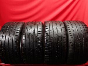 中古タイヤ 265/30R20 94Y 285/30R20 99Y 4本セット ミシュラン パイロット スポーツ 4S MICHELIN PILOT SPORT 4 S 9分山★ BMW M3 M4 n20