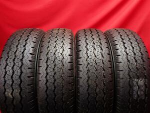 中古タイヤ 205/70R15 106/104S 4本セット ブリヂストン R623 BRIDGESTONE R623 9.5分山★n15 商用車用 ハイエース キャンピングカー