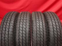 中古タイヤ 145/80R12 80/78N 4本セット ヨコハマ スーパー バン Y356 YOKOHAMA SUPERDIGGER VAN Y356 9.5分山★n12 エブリィ NV100_画像1