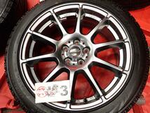 スタッドレス シュナイダー StaG + ブリヂストン ブリザックVRX [ 215/45R17 ] 8.5分山★ インプレッサ レガシィ プリウス 等にstwt17_画像7