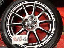 スタッドレス シュナイダー StaG + ブリヂストン ブリザックVRX [ 215/45R17 ] 8.5分山★ インプレッサ レガシィ プリウス 等にstwt17_画像8