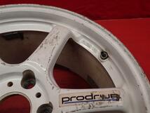 ジャンク 単品 中古ホイール 1本 BRIDGESTONE ブリヂストン Prodrive プロドライブ GC・06D 8.5J 17インチ PCD114.3 5穴 +54 ハブ73 ja17_画像5