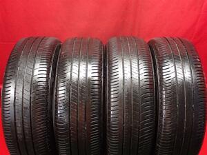 タイヤ4本 《 ダンロップ 》 エナセーブ EC300+ [ 195/65R15 91S ]8分山★ プリウス エスクァイア アクセラ CT ウィッシュ n15