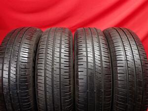 中古タイヤ 185/70R14 88S 4本セット ダンロップ エナセーブ EC204 DUNLOP ENASAVE EC204 8分山★n14 フリード ノート カムリ フィールダー