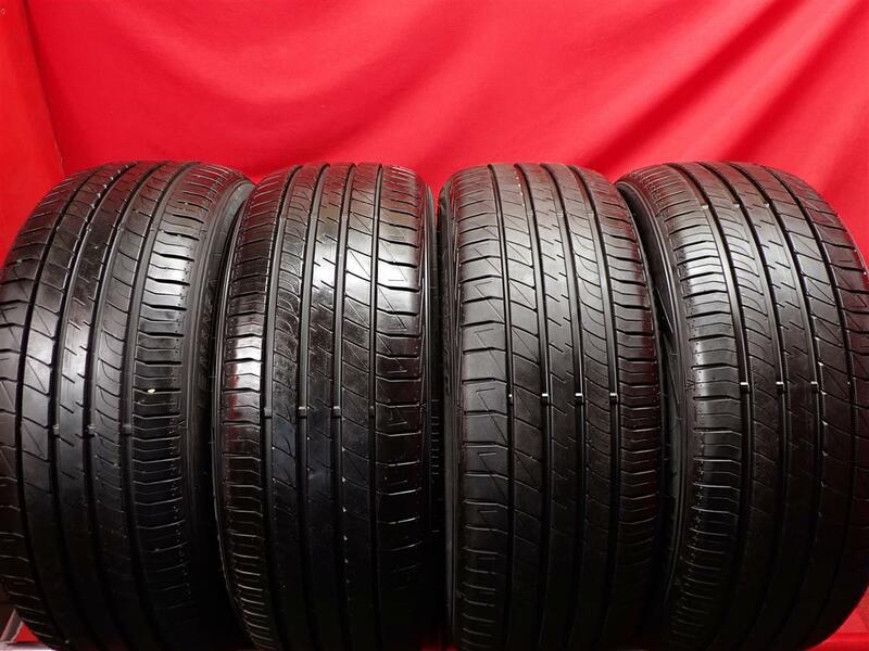 中古タイヤ 225/45R19 96W 4本セット ダンロップ ル・マン V(ファイブ) DUNLOP LE MANS V 9.5分山★n19 アテンザ