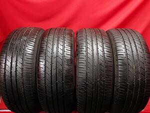 中古タイヤ 205/55R16 91V 4本セット トーヨー ナノエナジー 3 プラス TOYO NANOENERGY 3 PLUS 7.5分山★n16 レクサスCT アイシス