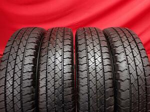 中古タイヤ 155/80R14 88/86N 4本セット グッドイヤー カーゴ プロ GOODYEAR CARGO PRO 9分山★n14 商用車 プロボックス サクシード