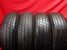 中古タイヤ 195/80R15 103/101L 195/80R15 107/105L 4本セット ヨコハマ ジョブ RY52 YOKOHAMA JOB RY52 8.5分山★n15 ハイエースバン_画像1