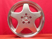 Mercedes Benz メルセデス ベンツ Aクラス W168 純正 AMG 中古ホイール 4本 7J 17インチ PCD112 5穴 +57/+49 ハブ66.5 A1684011202 aa17_画像4