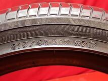 タイヤ2本 《 ヨコハマ 》 デシベル E70J [ 215/45R17 87W ]8分山★ レガシィ インプレッサ BRZ 86 アルテッツァ n17_画像10