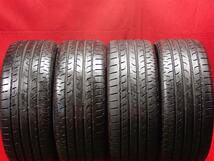 タイヤ4本 《 コンチネンタル 》 コンチ マックスコンタクト MC6 [ 225/45R17 94W ]9/8.5分山★ アウディA3 A4 ゴルフ プジョー308 n17_画像1