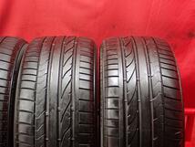 タイヤ4本 《 ブリヂストン 》 ポテンザ RE050A [ 245/45R17 95Y ]8.5/8分山★ アウディA4 A6 TTクーペ ベンツEクラス n17_画像7