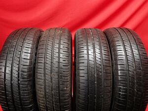 中古タイヤ 175/65R14 82S 4本セット ダンロップ エナセーブ EC204 DUNLOP ENASAVE EC204 8分山★n14 bB カローラ フィット キューブ