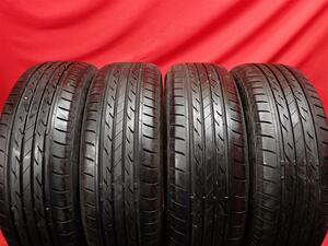 中古タイヤ 185/60R15 84H 4本セット ブリヂストン ネクストリー BRIDGESTONE NEXTRY 9分山★n15 アクア シエンタ ヤリス フィット