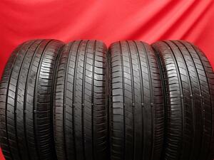 中古タイヤ 205/60R16 92H 4本セット ダンロップ ル・マン V(ファイブ) DUNLOP LE MANS V 7.5分山★n16 イプサム プレマシー エクシーガ