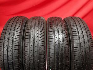 中古タイヤ 155/65R14 75H 4本セット ブリヂストン エコピア NH100C BRIDGESTONE ECOPIA NH100C 7.5分山★n14 N-BOX デイズ ek デリカミニ