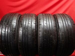 中古タイヤ 225/50R18 95W 4本セット ブリヂストン プレイズ PX-RVII BRIDGESTONE PLAYZ PX-RVII 8分山★n18 エスティマ エリシオン