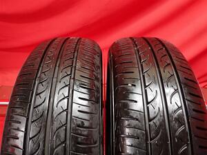 中古タイヤ 175/65R14 82S 2本セット ヨコハマ ブルーアース YOKOHAMA BLUEARTH 9.0分山★n14 コルト ミラージュ シビック パッソ ラウム