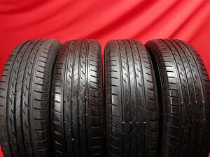 中古タイヤ 185/70R14 88S 4本セット ブリヂストン ネクストリー BRIDGESTONE NEXTRY 8分山★n14 フリード ノート カムリ フィールダー