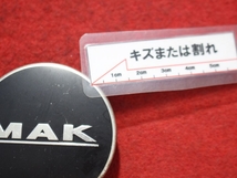 1枚 MAK 中古 ホイール センターキャップ センターカバー エンブレム オーナメント cap_画像7