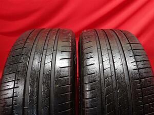 中古タイヤ 255/40R20 101Y 2本セット ミシュラン パイロット スポーツ 3 MICHELIN PILOT SPORT 3 8.0分山★n20 GLKクラス Sクラス