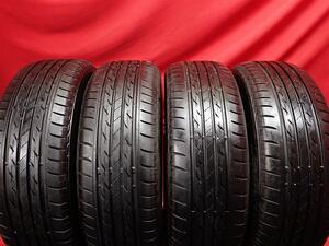 中古タイヤ 185/60R15 84H 4本セット ブリヂストン ネクストリー BRIDGESTONE NEXTRY 8分山★n15 アクア シエンタ ヤリス フィット