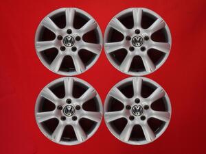 【激安 中古 4本セット】 フォルクスワーゲン VW トゥアレグ 純正 アルミホイール 17inch 7.5J +55 PCD130 5穴 ハブ径Φ71.5 cc17