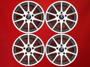 【良質 中古 4本セット】 SPORT TECHNIC(スポーツテクニック) BMW用 社外 アルミホイール 16inch 7J +40 PCD120 5穴 ハブ径Φ72.5 aa16