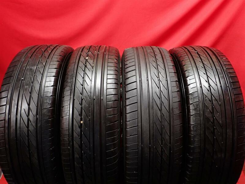 中古タイヤ 215/60R17 109/107R 4本セット グッドイヤー イーグル #1 ナスカー 新タイプ GOODYEAR EAGLE #1 NASCAR 7.5分山★n17