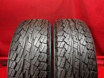 タイヤ2本 《 ファルケン 》 ワイルドピーク A/T AT01 [ 265/65R18 112S ]8分山★ ランドクルーザー300 n18_画像1