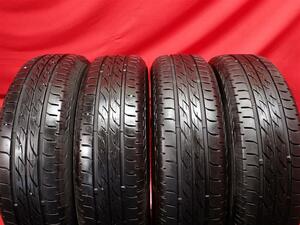 中古タイヤ 155/65R14 75S 4本セット ブリヂストン ネクストリー BRIDGESTONE NEXTRY 8.5分山★n14 N-WGN ルークス R2 アルト スペーシア