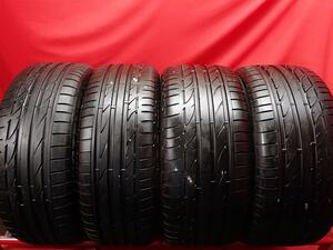 中古タイヤ 245/45R19 102Y 275/40R19 101Y 4本セット ブリヂストン ポテンザ S001 BRIDGESTONE POTENZA S001 8.5分山★n19