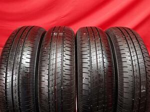 中古タイヤ 155/65R14 75H 4本セット ブリヂストン エコピア NH200C BRIDGESTONE ECOPIA NH200C 8.5分山★n14 N-WGN ルークス R2 アルト