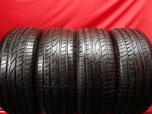 中古タイヤ 235/45R18 98W 4本セット エイプラス A607 - APLUS A607 - 9分山★n18 カムリ マークX アコード パサート