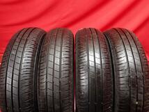 中古タイヤ 155/65R14 75S 4本セット ブリヂストン エコピア EP150 BRIDGESTONE ECOPIA EP150 8.5分山★n14 N-WGN ルークス R2 アルト_画像1