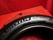 中古タイヤ 225/50R17 98Y 4本セット ミシュラン パイロット スポーツ 4 MICHELIN PILOT SPORT 4 8.5分山★n17 3シリーズ セダン A4 GS300h_画像9