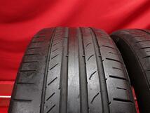 中古タイヤ 225/45R18 91Y 2本セット コンチネンタル コンチ スポーツコンタクト 5 SSR CONTINENTAL ContiSportContact 5 SSR 7.0分山★n18_画像6