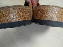 1円スタート　使用数回　BIRKENSTOCK size40　レギュラー　ビルケンシュトック　ボストン　スウェード　ミンク　　美品 　日本size26cm _画像5