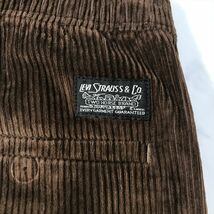 《オススメ◎》Levi’s リーバイス★コーデュロイ*クライミングパンツ*カジュアルパンツ*ブラウン*サイズM(MA6313)◆S60_画像5