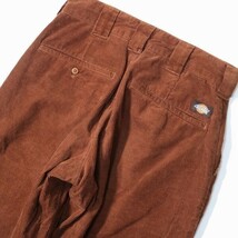 《良品◎》Dickies×GREEN LABEL RELAXING グリーンレーベルリラクシング ディッキーズ★コーデュロイパンツ*ブラウン*S(MW1510)◆S60_画像4