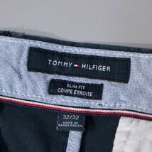 《オススメ◎》TOMMY HILFIGER トミーヒルフィガー★チノパン*カジュアルパンツ*ネイビー*サイズ32(MA3490)◆S60_画像7