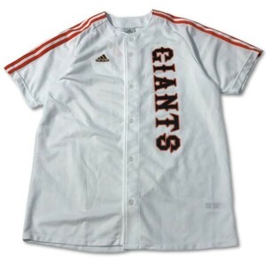 { хорошая вещь *}adidas Adidas * Yomiuri Giants * вентилятор Club привилегия * форменная рубашка * белый * размер L(MS2389)*S60